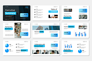Executive Summary - PowerPoint, a Presentation Template by Iqsiart Studio (Thumbnail 2 of 3)