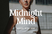 Midnight Mind Modern Serif Font