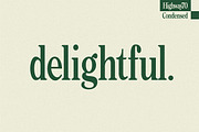 Highway 70 Condensed - Retro Serif, a Serif Font by Lateral Design (Thumbnail 11 of 17)