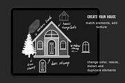 Procreate House creator, a Shape Add-On by Julia Right Studio (Thumbnail 6 of 6)