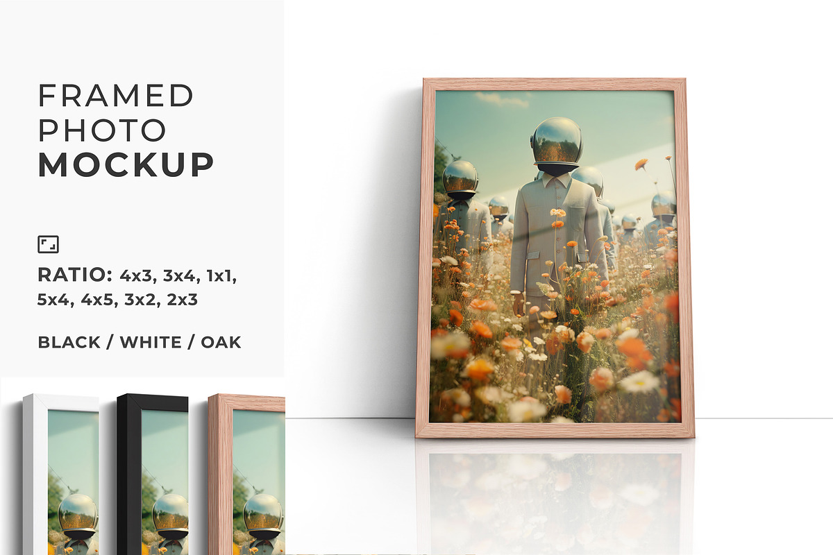 Framed Photo Mockups Bundle 01, a Household Mockup by Mockups by Carlos Viloria (Photo 8 of 14)