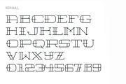 Tattoo Deco, a Font by Ryan vs. Clark (Thumbnail 2 of 2)