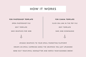 Modern Boho Email Marketing Template