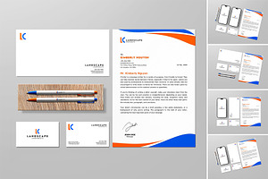 Branding Stationery Mockup, a Product Mockup by mockarts