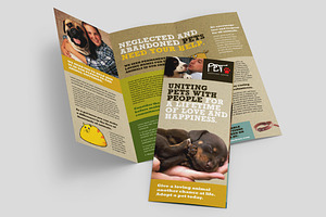 Animal Shelter Brochure Template, a Brochure Template by StockLayouts