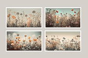 Zewe Collection · Zen Flowerscape, a Texture Illustration by milatovar (Thumbnail 3 of 20)