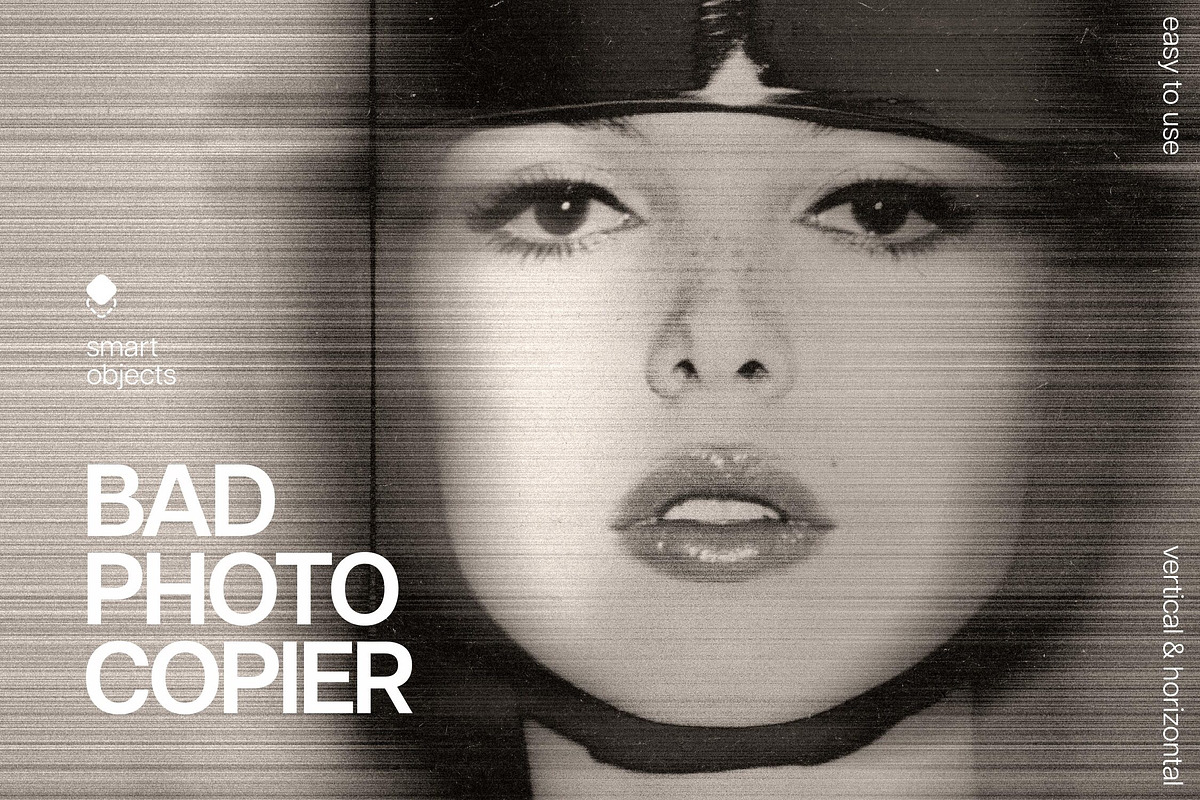 Bad Photo Copier Template, a Layer Style Add-On by Design Squad (Photo 1 of 7)