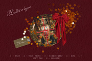 Gift Wrapped in Christmas Ribbons, an Object Graphic by Anzhelika (Thumbnail 6 of 12)