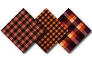 Halloween Check Patterns, an Illustration by DreamPrint404 (Thumbnail 4 of 4)