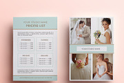 Photography pricing guide, a Brochure Template by annago (Thumbnail 2 of 3)