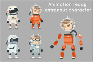 Cosmonaut Astronaut