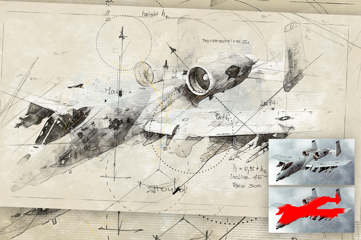 Arch Sketch Photoshop Action, an Action Add-On by GorynArt (Photo 7 of 24)