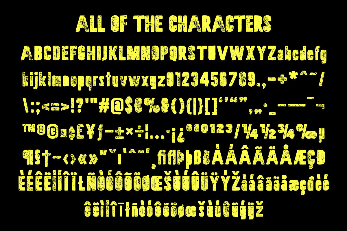 CS Antibes Stamp, a Sans Serif Font by Craft Supply Co. (Photo 8 of 8)