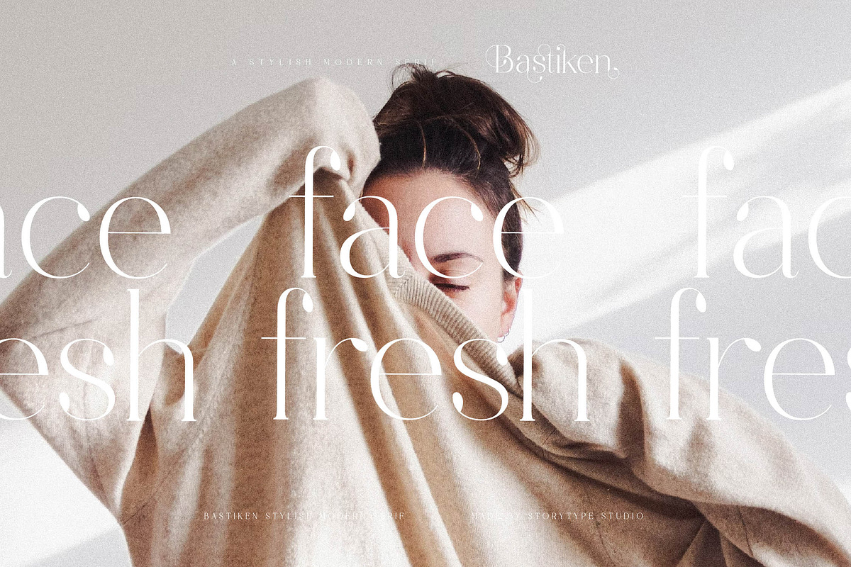 Bastiken Stylish Modern Serif, a Serif Font by Storytype Studio (Photo 12 of 15)