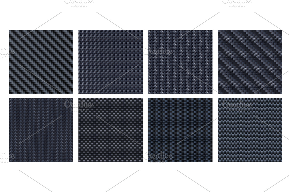 Carbon fiber texture. Interlaced, a Texture Graphic by winwin.art