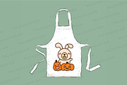 Animals Halloween Clipart Set, a Seasonal Illustration by Palau (Thumbnail 4 of 12)