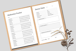 Medical Planner Template Canva V.15