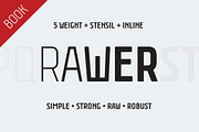 Rawer CondensedBook, a Sans Serif Font by Gaslight (Thumbnail 1 of 6)