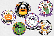 Halloween Print for Shirts, an Illustration by Print Haven Mochi Vintage (Thumbnail 5 of 11)