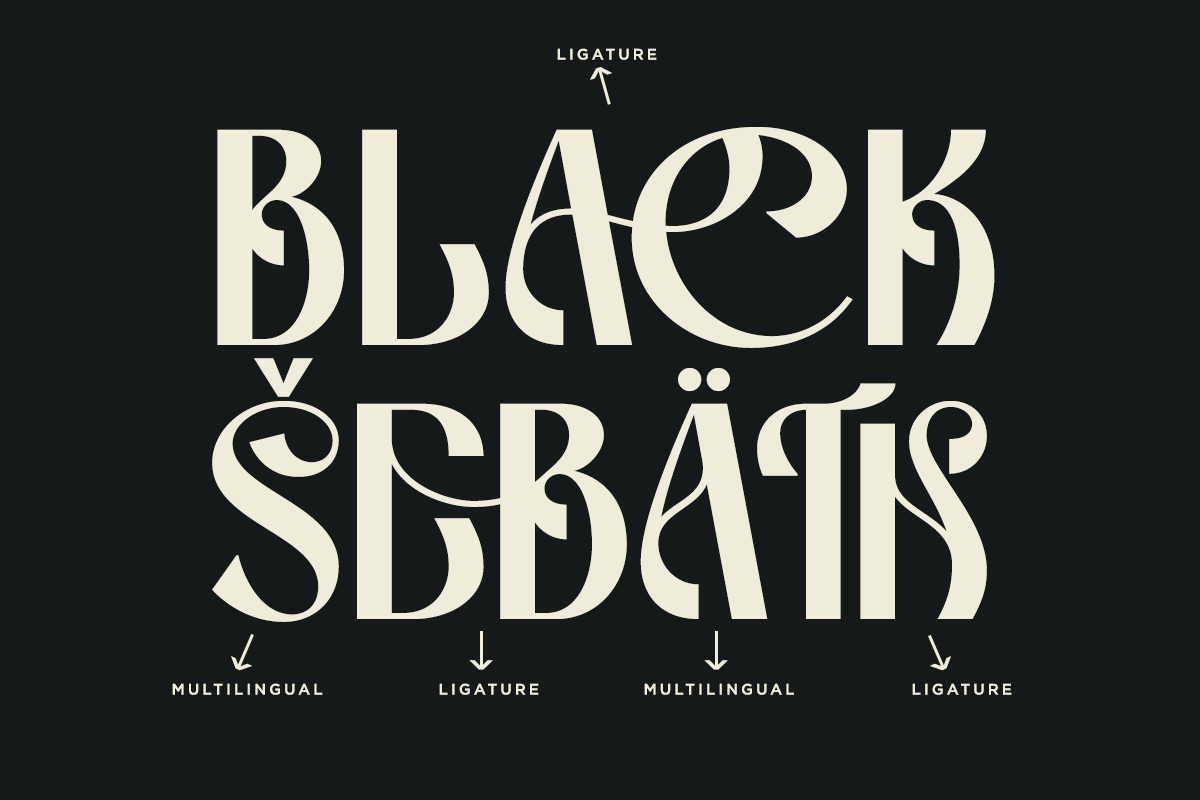 Genya - Experimental Decorative Font, a Sans Serif Font by Say Studio (Photo 3 of 11)