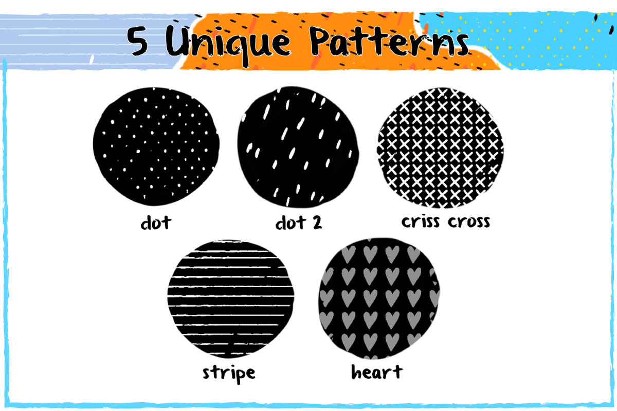 Patterns: Brushes for Procreate, a Brush Add-On by Ray of Light Design (Photo 3 of 4)