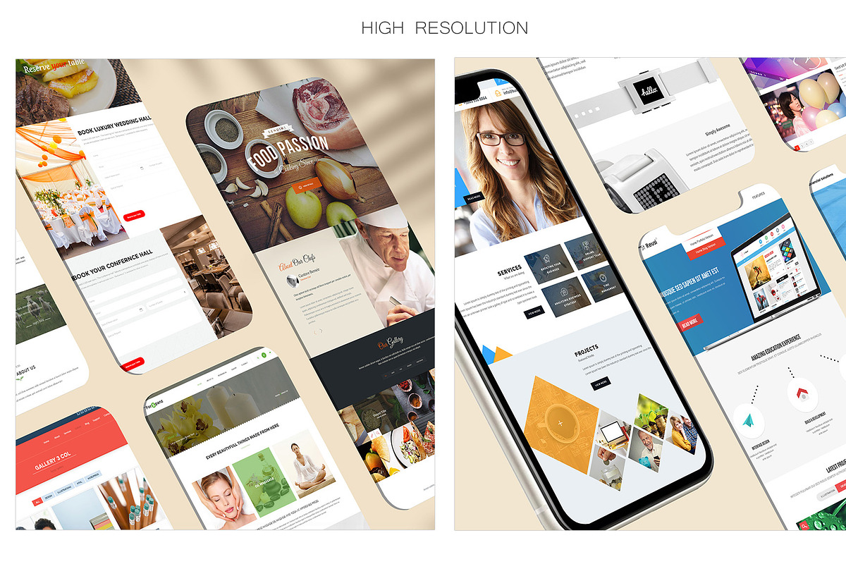 ALL 3D iPHONE MOCK-UP BUNDLE VOL-1, an iPhone Mockup by Graphicsworld125 (Photo 50 of 62)