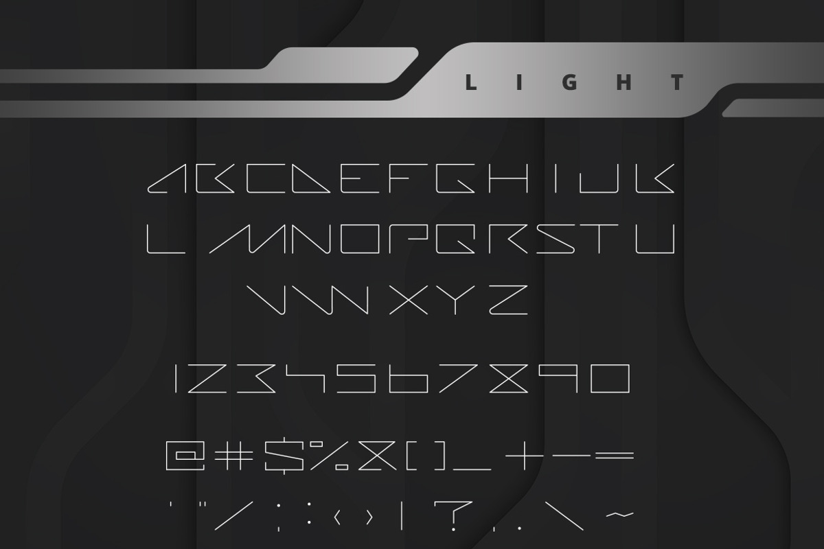 Digitalium Future Web Font preview 2