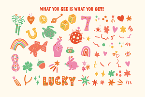 Feeling Lucky! Vector Illustrations!