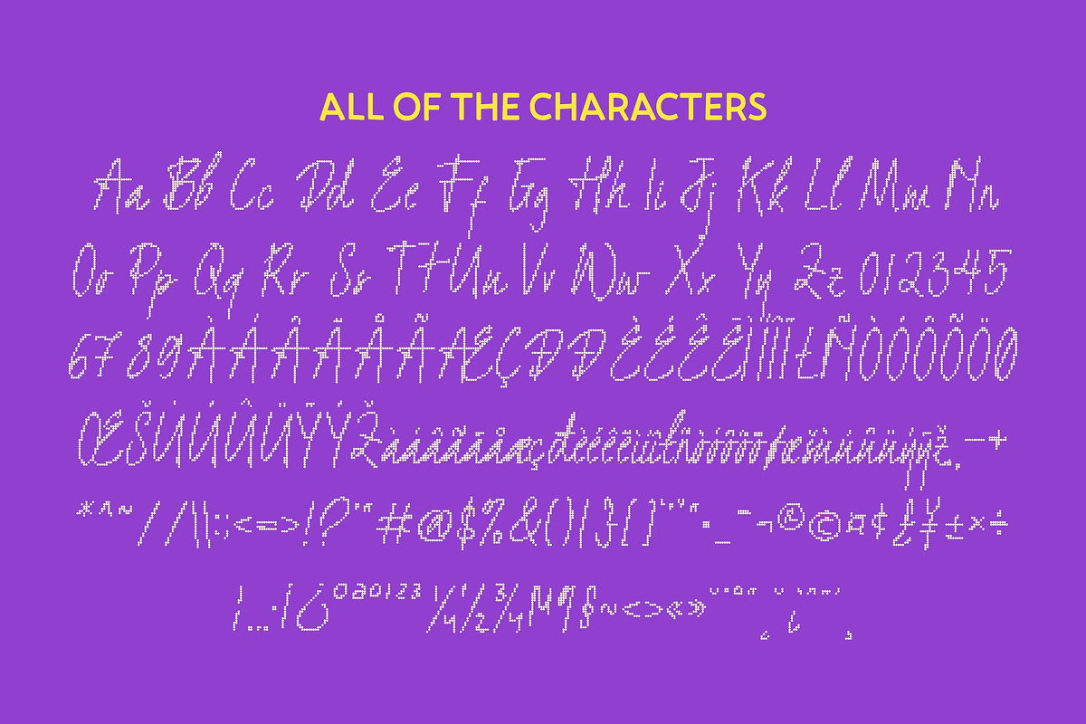 CS Valoria Disco, a Handwritten Font by Craft Supply Co. (Photo 8 of 8)