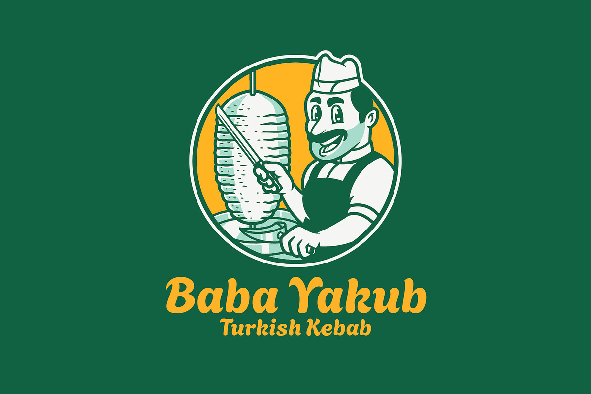 Baba Yakub Logo Template, a Branding & Logo Template by Kreasi Malam (Photo 2 of 4)