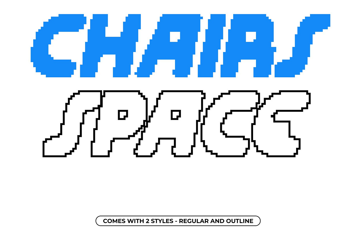 CS Rento Pixel, a Sans Serif Font by Craft Supply Co. (Photo 4 of 8)