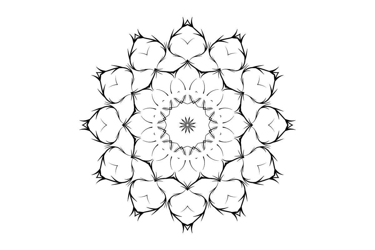 Spiritual Mandala Artwork Bundle, a Decorative Illustration by NJ Himel (Photo 58 of 104)
