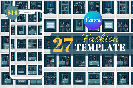 Instagram Post Fashion Template, a Social Media Template by Oskar Wantopi