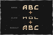 10 Vintage Font Families Bundle, a Font by Fractal fonts & graphics (Thumbnail 7 of 31)