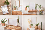 Jungle Frame Mockup Bundle, a Household Mockup by Salt Color Studio (Thumbnail 12 of 16)