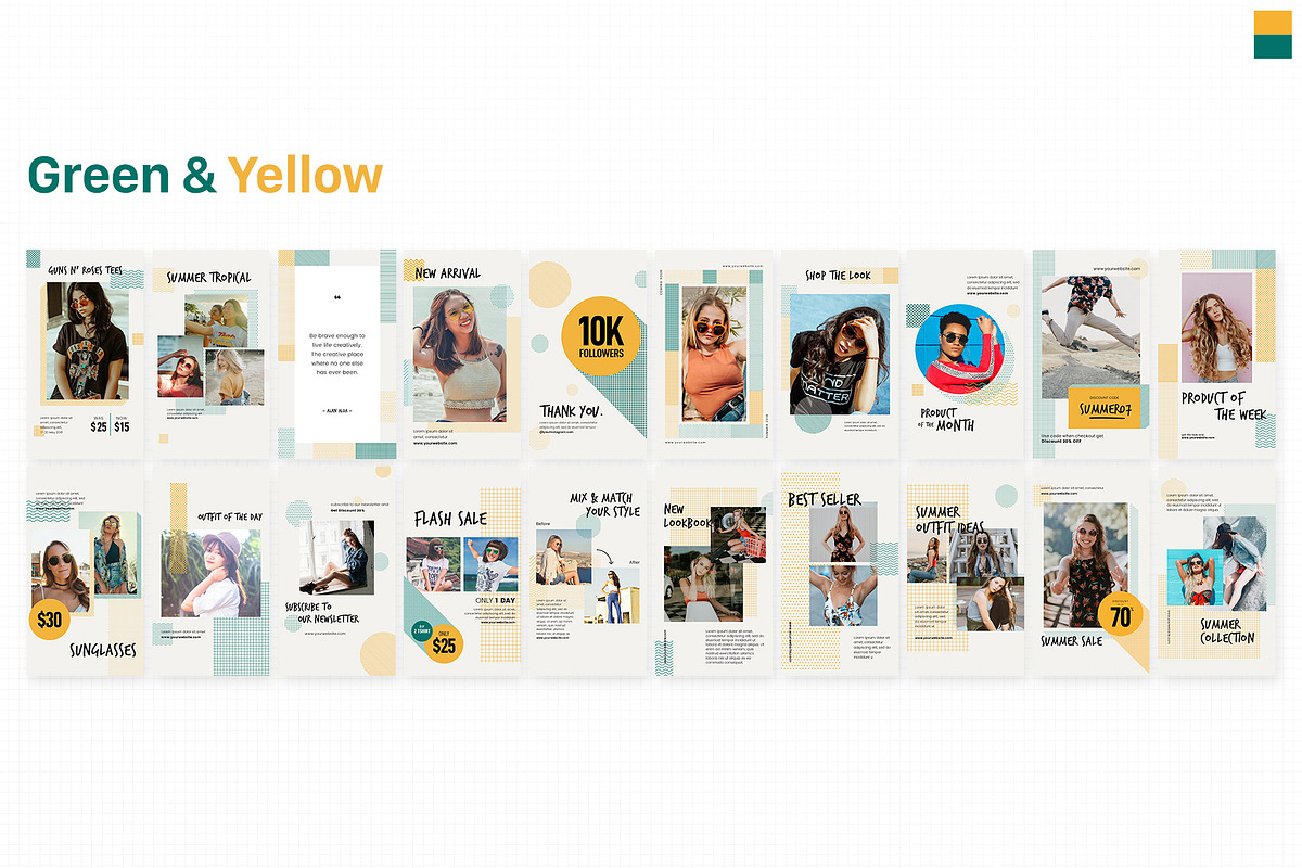 Instagram Stories Pack - POLA, a Social Media Template by muhisya (Photo 9 of 10)