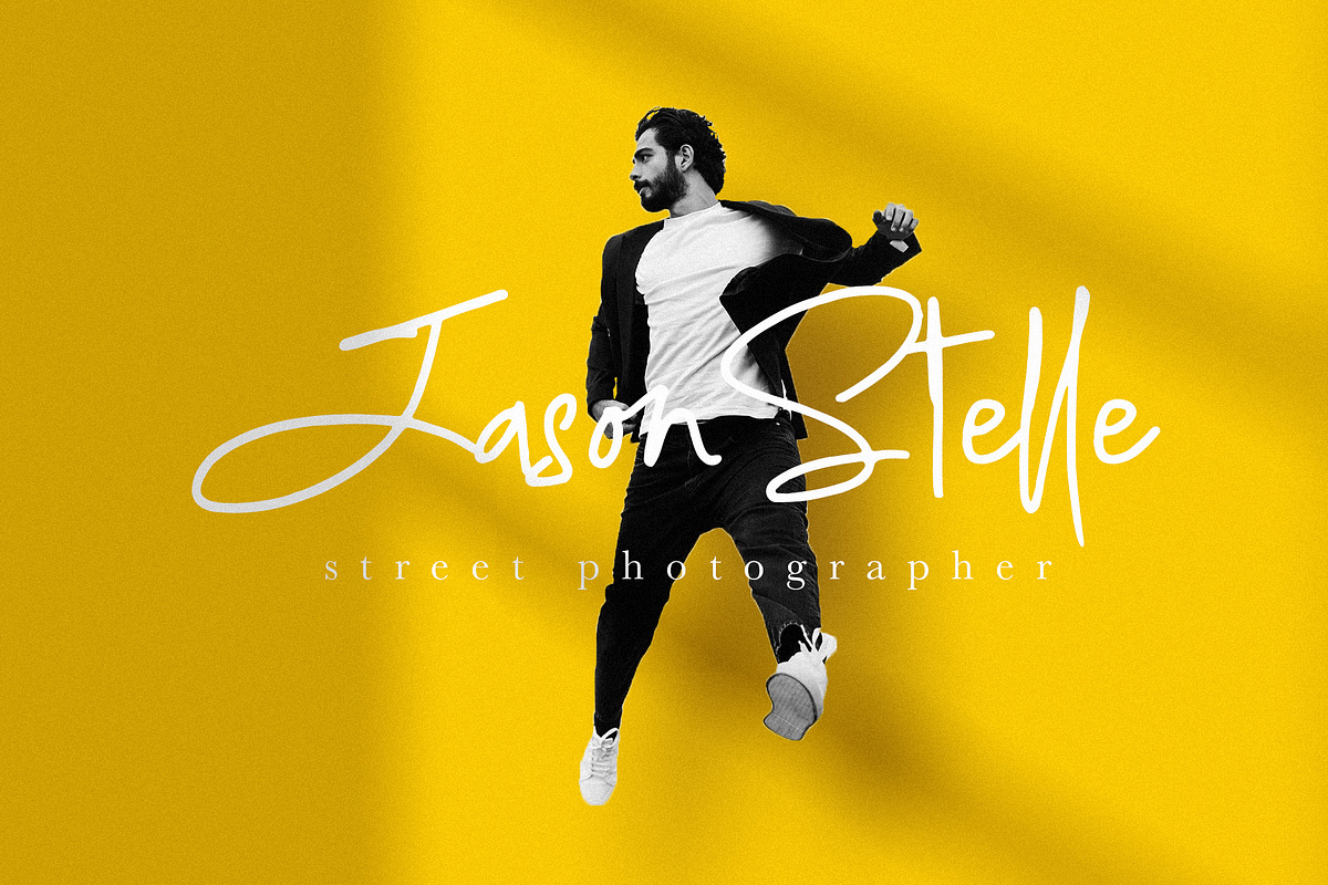 Billson Script, a Script Font by ARSAVISUAL (Photo 3 of 11)