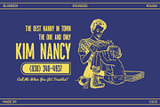 Blonden Rounded Rough, a Sans Serif Font by Craft Supply Co. (Thumbnail 3 of 8)