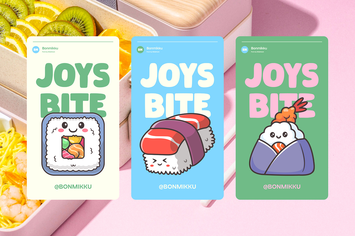 Bonmikku – Fun Rounded Font, a Font by Studio Moara (Photo 4 of 8)