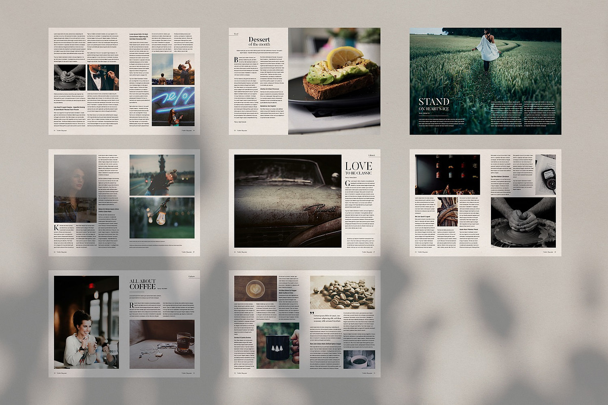 Violete Magazine, a Magazine Template by Bokuto (Photo 8 of 8)