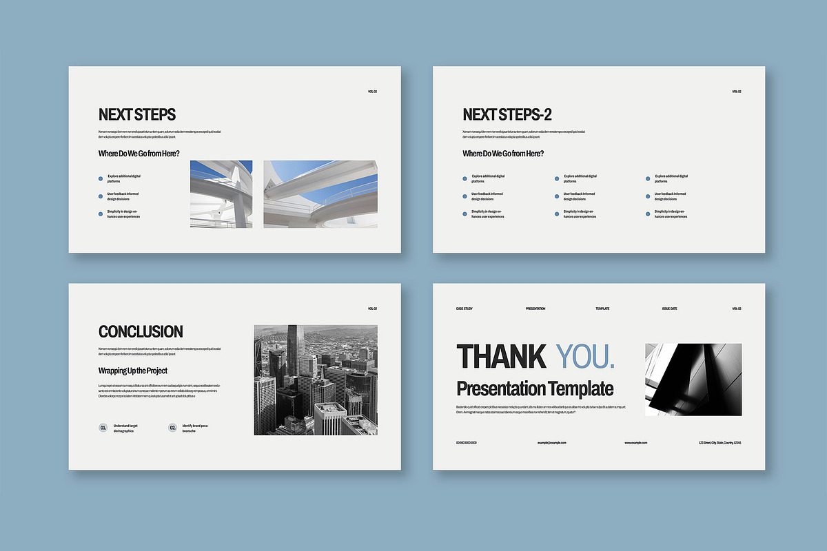 Case Study Presentation Template, a Presentation Template by Mighty-Slide (Photo 6 of 6)