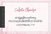 Callista Ollander Font, a Script Font by Fontruly (Thumbnail 6 of 6)