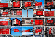 40 Construction Banner Mockup Bundle, a Mockup by Vitora Mockup (Thumbnail 2 of 12)