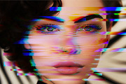 Modern Glitch Split Photo Effect, a Brushes & More by studiogstock (Thumbnail 1 of 2)