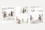 Winter Landscape Watercolour Creator, a Card Template by Karma (Thumbnail 5 of 15)