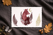 Woodland Mystic Animals & Botanical, a Decorative Illustration by Christine Krahl (Thumbnail 7 of 12)