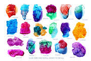 Big watercolor monotypes pack., a Texture Graphic by Asya Mix (Thumbnail 2 of 11)