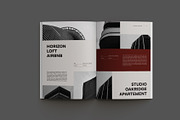 Red Minimal Architect Portfolio, a Brochure Template by Neermana (Thumbnail 7 of 10)