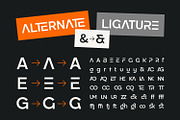 Pogonia - Modern Font Family, a Sans Serif Font by Asenbayu (Thumbnail 11 of 14)