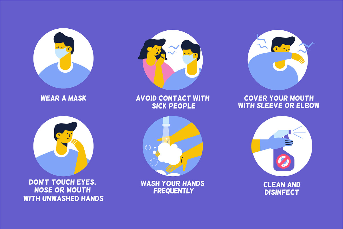 Coronavirus icons+illustrations set, a Healthcare Illustration by Vector_Art (Photo 13 of 20)